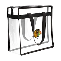 WinCraft Chicago Blackhawks Clear Tote Bag