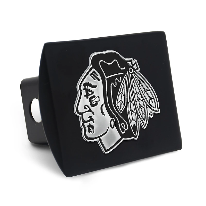 WinCraft Chicago Blackhawks Premium Metal Chrome Logo Hitch Cover