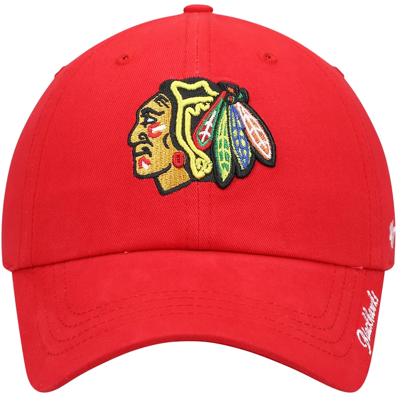 Women's '47 Red Chicago Blackhawks Team Miata Clean Up Adjustable Hat