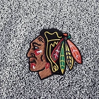 Women's Antigua White/Black Chicago Blackhawks Guide Desert Dry Full-Zip Jacket