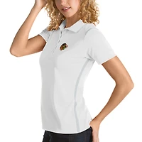 Women's Antigua White Chicago Blackhawks Merit Polo