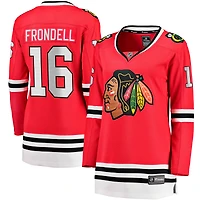 Women's Fanatics Anton Frondell Red Chicago Blackhawks Breakaway Jersey