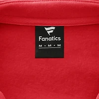 Sweat-shirt à lacets manches longues Icing Fanatics Athletic rouge pour femme des Blackhawks de Chicago