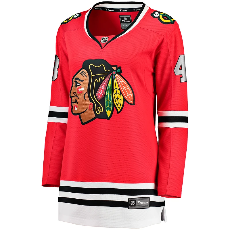 Women's Fanatics Colin Blackwell Red Chicago Blackhawks Home Breakaway Player Jersey