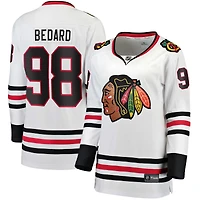 Women's Fanatics Connor Bedard White Chicago Blackhawks Breakaway Jersey