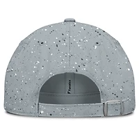 Women's Fanatics Gray Chicago Blackhawks Heritage Snow Day Speckle Adjustable Hat