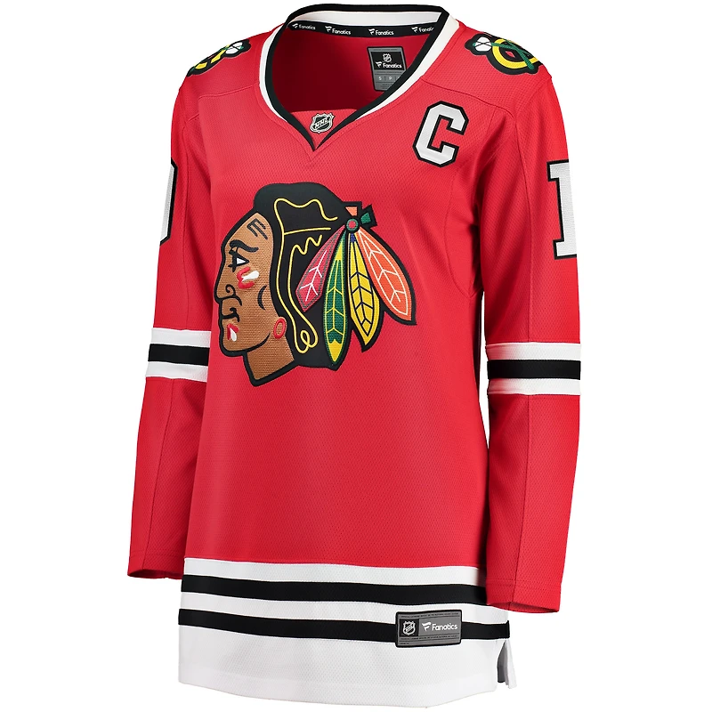 Fanatiques féminines de marque Jonathan Toews Red Chicago Blackhawks Breakaway - Maillot joueur