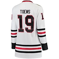 Fanatics pour femmes de marque Jonathan Toews White Chicago Blackhawks Breakaway - Maillot joueur