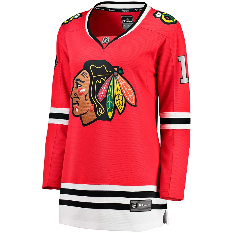 Women's Fanatics Nick Foligno Red Chicago Blackhawks Home Breakaway Player Jersey