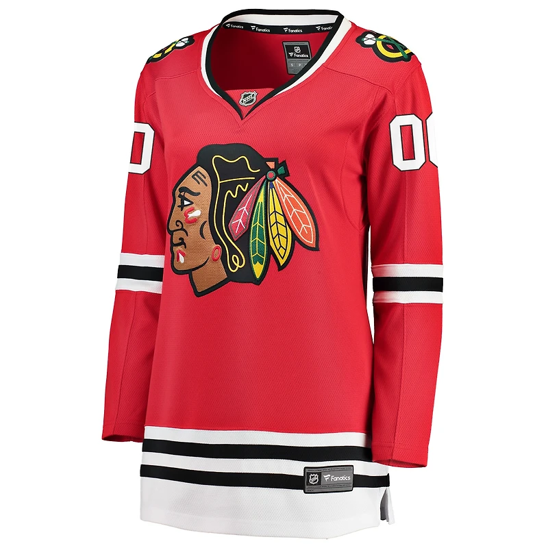 Women's Fanatics Red Chicago Blackhawks Breakaway - Custom Jersey
