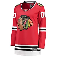 Women's Fanatics Red Chicago Blackhawks Breakaway - Custom Jersey