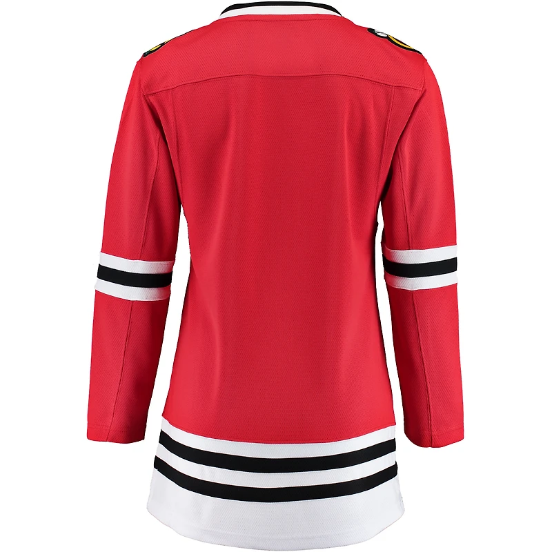 Women's Fanatics Red Chicago Blackhawks Home Breakaway - Blank Jersey
