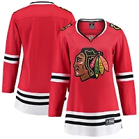 Fanatiques pour femmes de marque rouge Chicago Blackhawks Home Breakaway - Maillot vierge
