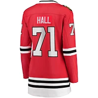 Women's Fanatics Taylor Hall Red Chicago Blackhawks Home Breakaway Player Jersey