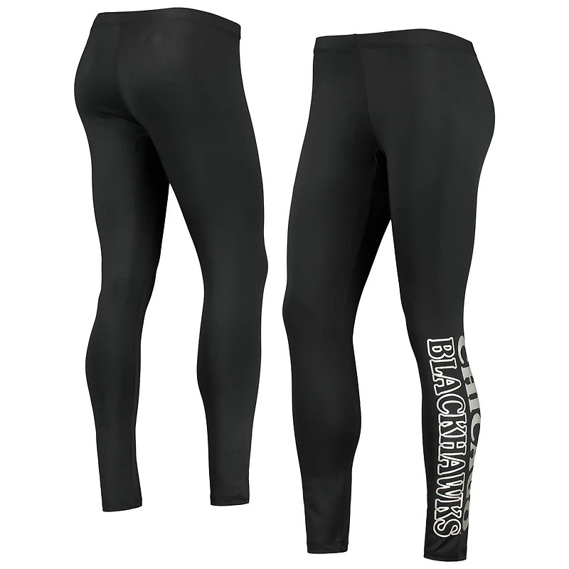 Women's G-III Sports by Carl Banks Black Chicago Blackhawks Stadium Leggings