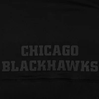 Sweat à capuche court pour femme Pro Standard Chicago Blackhawks Jewels noir