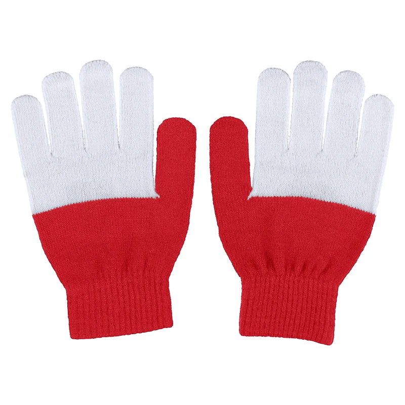 Women's WEAR by Erin Andrews Chicago Blackhawks Color-Block Gloves