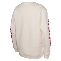 Sweat-shirt à enfiler Star Power des Chicago Blackhawks de couleur crème pour jeunes