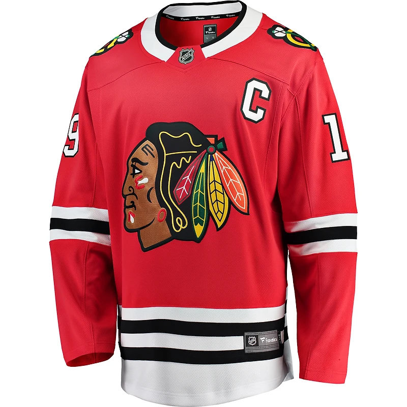 Jeunes fanatiques de marque Jonathan Toews Red Chicago Blackhawks Home Breakaway - Maillot joueur