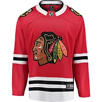 Youth Fanatics Red Chicago Blackhawks Premier Breakaway - Blank Jersey