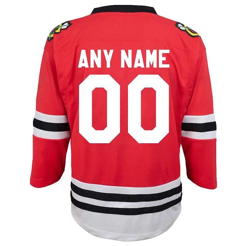 Jeunes fanatiques de marque Red Chicago Blackhawks - Réplique maillot personnalisé