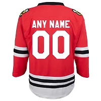 Jeunes fanatiques de marque Red Chicago Blackhawks - Réplique maillot personnalisé