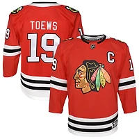 Youth Jonathan Toews Red Chicago Blackhawks Home Premier Player - Jersey