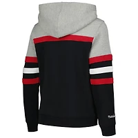 Sweat à capuche noir Mitchell & Ness pour entraîneur-chef des Blackhawks de Chicago jeunes