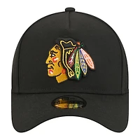 Casquette ajustable New Era Blackhawks de Chicago 9FORTY pour jeunes