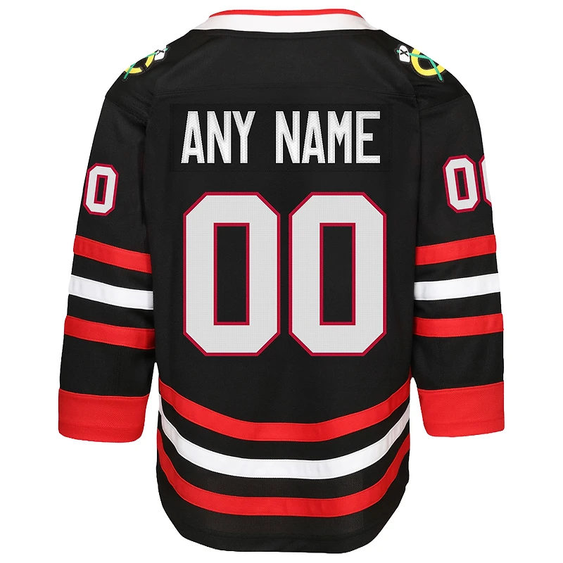 Jeunes Red Chicago Blackhawks 2020/21 - Maillot Premier personnalisé