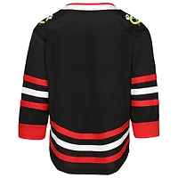 Youth Outerstuff Black Chicago Blackhawks Alternate Replica Jersey
