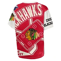 T-shirt Outerstuff Cream pour jeunes, meilleur joueur des Blackhawks de Chicago