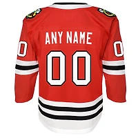 Jeunes Red Chicago Blackhawks 2020/21 - Maillot Premier personnalisé