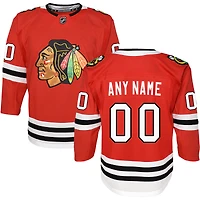 Youth Red Chicago Blackhawks 2020/21 - Custom Premier Jersey