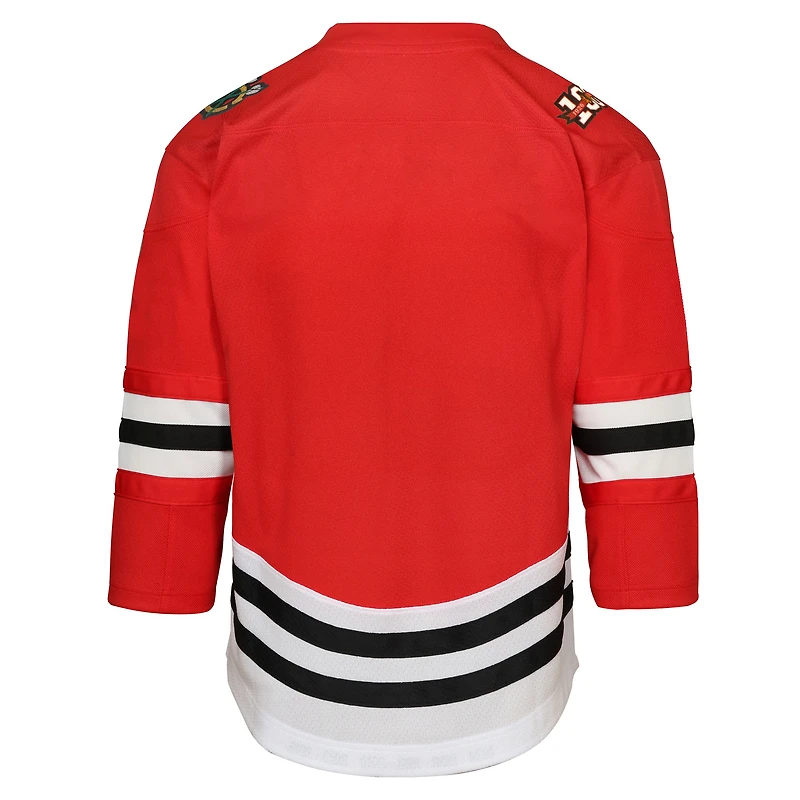 Youth Red Chicago Blackhawks Centennial Replica Jersey