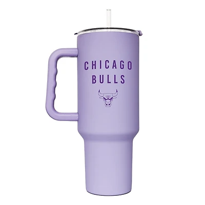 Chicago Bulls 40oz. Lavender Soft Touch Tumbler