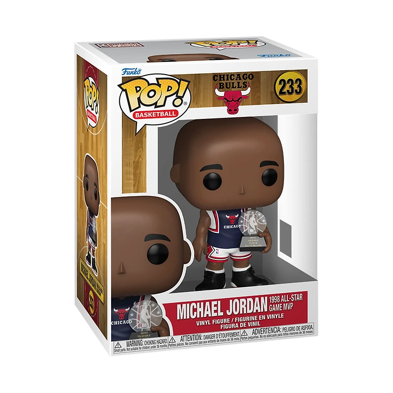 Funko Michael Jordan Chicago Bulls 1998 NBA All-Star Game MVP Pop! Vinyl Figure