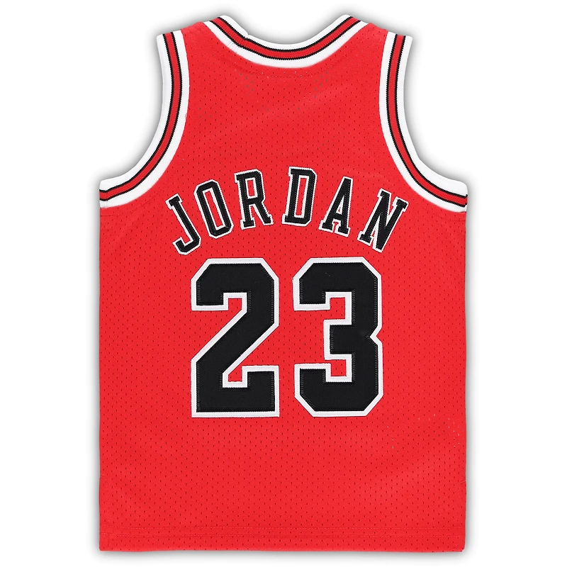 Infant Mitchell & Ness Michael Jordan Red Chicago Bulls / Hardwood Classics Authentic Jersey