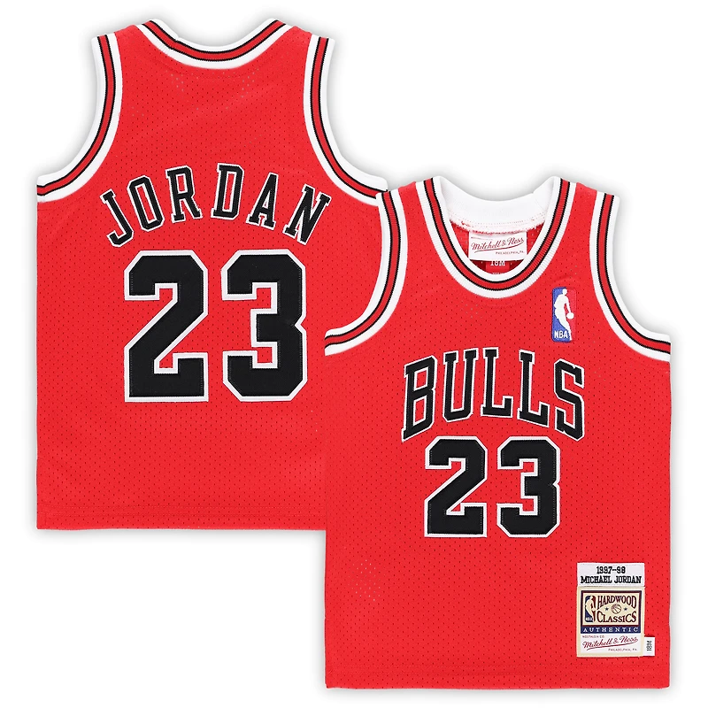 Infant Mitchell & Ness Michael Jordan Red Chicago Bulls / Hardwood Classics Authentic Jersey