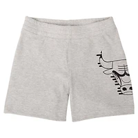 Infant Red/Black/Gray Chicago Bulls Bank Shot Bodysuit, Hoodie T-Shirt & Shorts Set