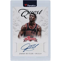 Carte Panini Crusade Quest n° 13 dédicacée par Jimmy Butler des Chicago Bulls 2012-13