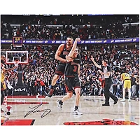 Josh Giddey Chicago Bulls Autographed 16" x 20" Game Winner vs. Lakers Photograph
