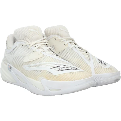 Josh Giddey Chicago Bulls Autographed Player-Worn Puma Shoes from the 2025-26 NBA Season