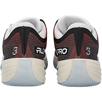 Chaussures Puma rouges portées par Josh Giddey, joueur des Chicago Bulls, lors de la saison NBA 2025-2026.