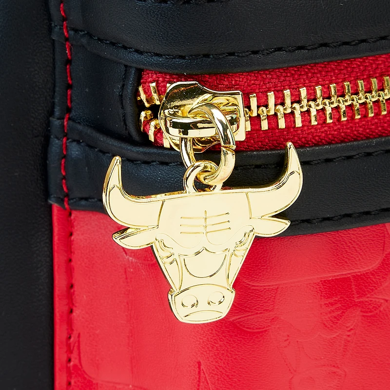 Loungefly Chicago Bulls Patches Mini Backpack