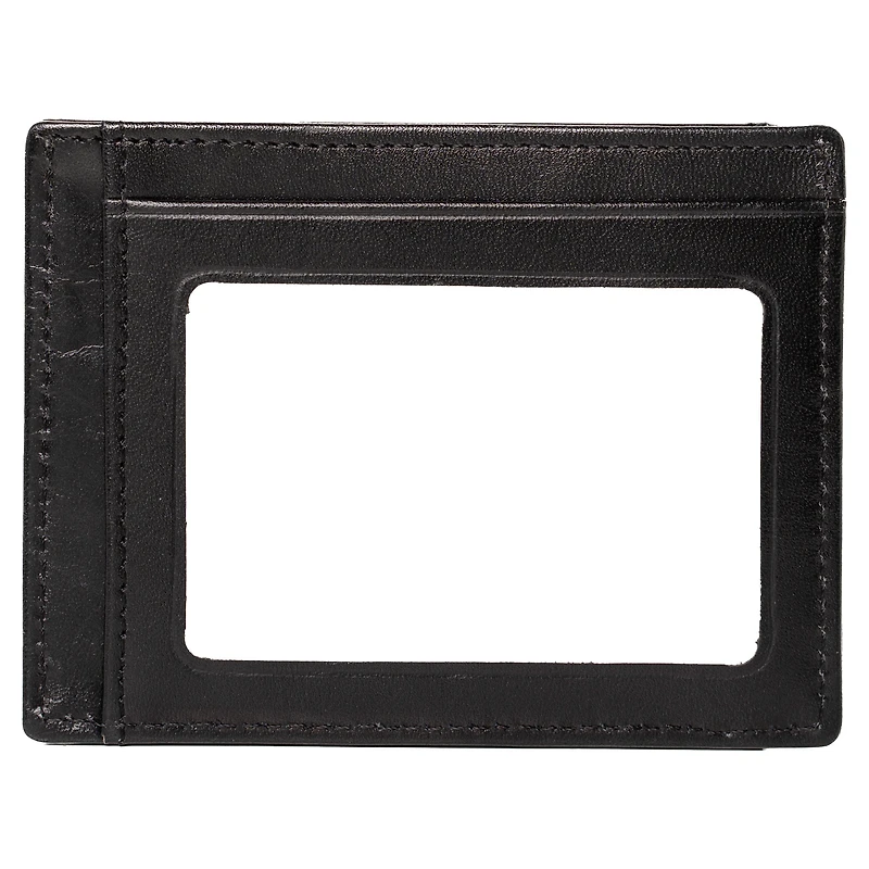 Portefeuille Lusso noir Chicago Bulls Sanford avec poche avant et pince à billets