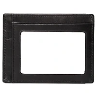 Portefeuille Lusso noir Chicago Bulls Sanford avec poche avant et pince à billets
