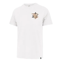T-shirt blanc Chicago Bulls City Edition '47 pour homme avec panneau arrière