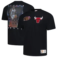 T-shirt Mitchell & Ness Scottie Pippen pour homme, noir, Chicago Bulls, Hardwood Classics, NBA Legends