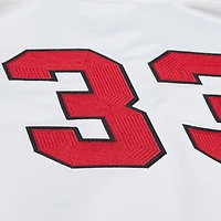 Men's Mitchell & Ness Scottie Pippen White Chicago Bulls NBA Legends Full-Snap Satin Jacket